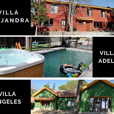 Complejo Casas Rurales Mansiones Y Villas Deluxe Collado Mediano Exteriör bild
