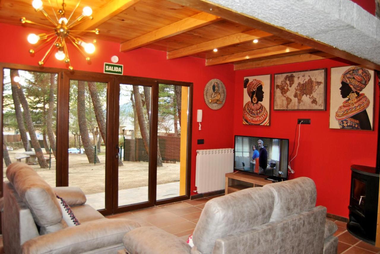 Complejo Casas Rurales Mansiones Y Villas Deluxe Collado Mediano Exteriör bild