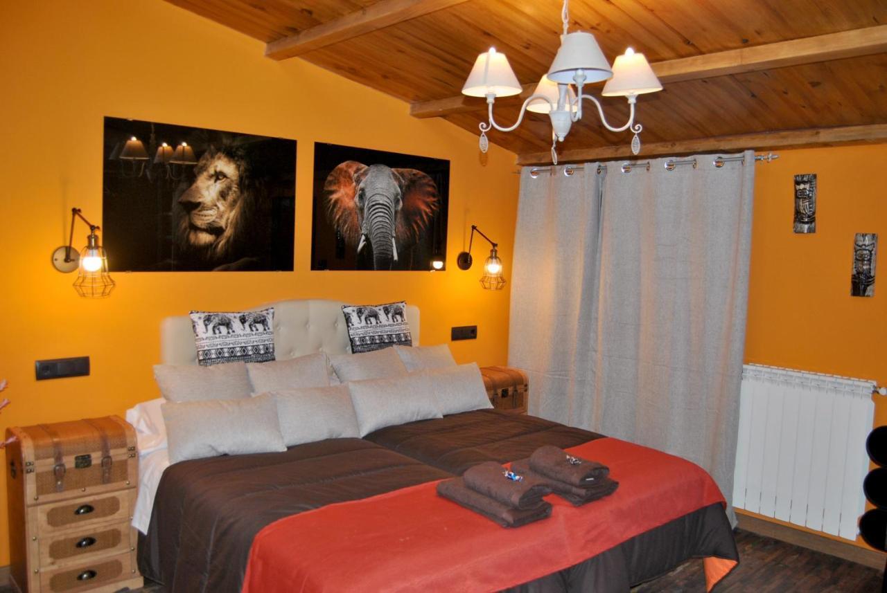 Complejo Casas Rurales Mansiones Y Villas Deluxe Collado Mediano Exteriör bild