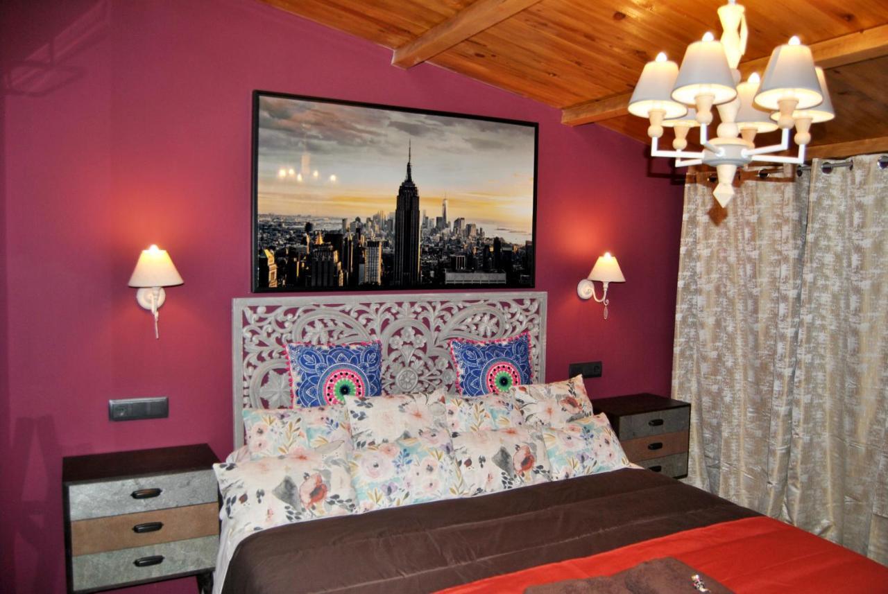 Complejo Casas Rurales Mansiones Y Villas Deluxe Collado Mediano Exteriör bild