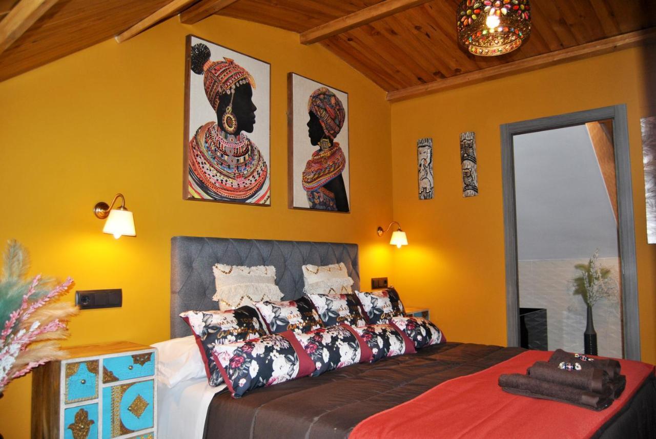 Complejo Casas Rurales Mansiones Y Villas Deluxe Collado Mediano Exteriör bild