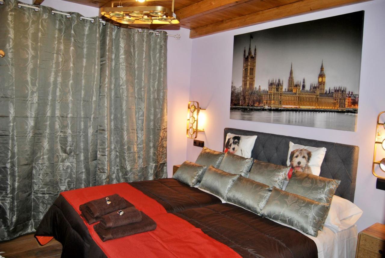 Complejo Casas Rurales Mansiones Y Villas Deluxe Collado Mediano Exteriör bild